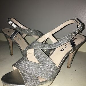 Unisa Silver Heels